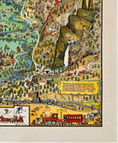 YOSEMITE Cartoon Map