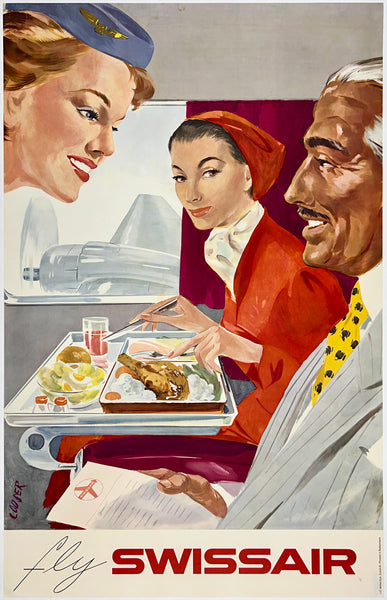 PostersAndCo ™ SWISSAIR Airlines Avion Rybo-Poster/Reproduction HQ 60x80cm d 'une Affiche Vintage PostersAndCo ™ SWISSAIR Airlines Avion Rybo-Poster/Reproduction HQ 60x80cm d 'une Affiche Vintage