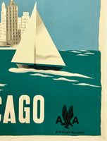 AMERICAN AIRLINES - CHICAGO - 707 JET FLAGSHIPS