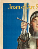 JOAN OF ARC SAVED FRANCE - SAVE YOUR COUNTRY - BUY WAR SAVINGS STAMPS - 30.5" x 40"