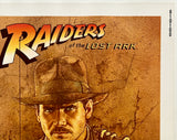 RAIDERS OF THE LOST ARK - 1/2 Sheet Movie Poster