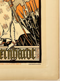 JEANNE D'ARC - SARAH BERNHARDT - MAITRES DE L'AFFICHE - PLATE 174