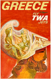 GREECE - FLY TWA JETS