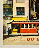 SAN FRANCISCO - GO GREYHOUND - Mini Poster