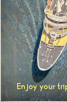 HOLLAND-AMERICA LINE - ENJOY YOUR TRIP... GO BY SHIP!