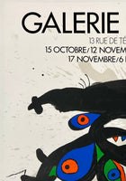 JOAN MIRO - PEINTURES SUR PAPIER - GALERIE MAEGHT