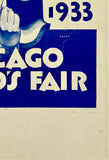 A CENTURY OF PROGRESS - I WILL COME! CHICAGO WORLD'S FAIR 1933