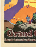 SANTA FE RAILROAD - GRAND CANYON - ARIZONA