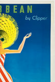 CARIBBEAN BY CLIPPER - PAN AM - PAN AMERICAN WORLD AIRWAYS