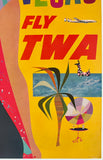 LAS VEGAS - FLY TWA - Showgirl - Constellation