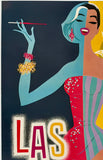 LAS VEGAS - FLY TWA - Showgirl - Constellation