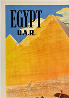 EGYPT U.A.R. - THE PYRAMIDS OF GIZA