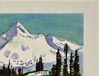 UNITED AIR LINES - GLACIER PEAK, WASHINGTON