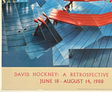 DAVID HOCKNEY - A RETROSPECTIVE - TERRACE WITHOUT SHADOWS - METROPOLITAN MUSEUM OF ART 1988