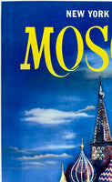 SABENA - BELGIAN WORLD AIRLINES - NEW YORK DIRECT TO MOSCOW