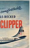 PAN AM "STRATO" CLIPPER - PAN AMERICAN WORLD AIRWAYS - WORLD'S MOST EXPERIENCED AIRLINE