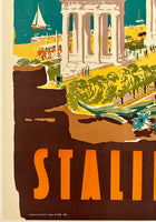 STALINGRAD - VISITEZ L'URSS - INTOURIST - French Text