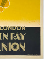 AIR UNION - GOLDEN RAY - PARIS LONDON (Small Format)