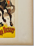OLYMPIA PARIS HIPPODROME - EXHIBITION OF ARABS OF THE SAHARA DESERT - MAITRES DE L'AFFICHE - PLATE 177