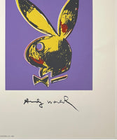 ANDY WARHOL Poster PLAYBOY BUNNY 4 Bunnies - 1990 – CHICAGO