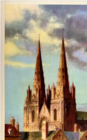 LICHFIELD CATHEDRAL - SEE BRITAIN BY TRAIN - BRITISH RAILWAYS