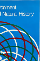 FIELD MUSEUM OF NATURAL HISTORY - MAN IN HIS ENVIRONMENT - 1976 EXHIBIT/EVENT POSTER