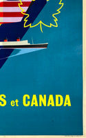 CUNARD - ETATS-UNIS ET CANADA