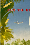 FLY TO CEYLON BY BOAC