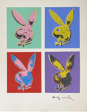ANDY WARHOL - PLAYBOY BUNNY 4 Bunnies - Special Editions, Ltd. 1990