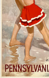 NEW JERSEY SEASHORE - EASILY REACHED BY PENNSYLVANIA RAILROAD