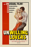 Original vintage UNWILLING LOVERS adults only erotic X-rated erotica linen backed one sheet movie poster circa 1977.
