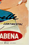 SABENA BELGIAN WORLD AIRLINES - CARVAVELLE JET CONTINENTAL
