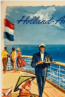HOLLAND-AMERICA LINE - IT'S GOOD TO BE ON A WELL-RUN SHIP