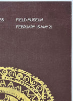 FIELD MUSEUM - PERU'S GOLDEN TREASURES - 1978 EXHIBIT POSTER