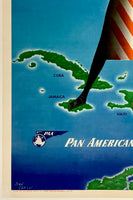 CARIBBEAN BY CLIPPER - PAN AM - PAN AMERICAN WORLD AIRWAYS