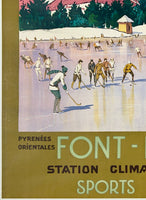 CHEMINS DE FER DU MIDI - FONT-ROMEU - SPORTS D'HIVER