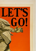 LET'S GO! U.S. MARINES Poster – CHICAGO VINTAGE POSTERS