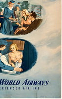 PAN AM "STRATO" CLIPPER - PAN AMERICAN WORLD AIRWAYS - WORLD'S MOST EXPERIENCED AIRLINE
