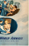 PAN AM "STRATO" CLIPPER - PAN AMERICAN WORLD AIRWAYS - WORLD'S MOST EXPERIENCED AIRLINE