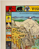 YOSEMITE Cartoon Map