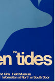 FIELD MUSEUM - BETWEEN THE TIDES - 1971 EXHIBIT POSTER