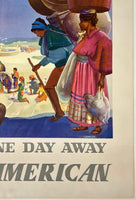 PAN AM - GUATEMALA IS ONLY ONE DAY AWAY VIA PAN AMERICAN