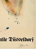 JIM DINE - HANDS - STÄDTISCHE KUNSTHALLE DÜSSELDORF - Hand Signed By The Artist