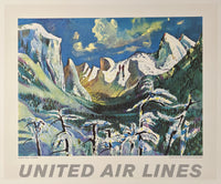 UNITED AIR LINES - YOSEMITE VALLEY, CALIFORNIA