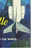 UNITED AIRLINES - CARAVELLE - THE QUIETEST JET IN THE WORLD