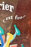 PERRIER - CIEST FOU... Bernard Villemot (Large Format)