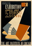 THE ART INSTITUTE OF CHICAGO - ANNUAL EXHIBITION BY STUDENTS OF THE SCHOOL