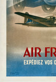 AIR FRANCE - EXPÉDIEZ VOS COLIS PAR AVION - 13" x 20"