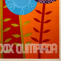MEXICO 68 - JUEGOS DE LA XIX OLIMPIADA - 1968 OLYMPIC GAMES (red)