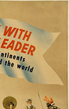 PAN AM CLIPPER - FLY WITH THE LEADER - PAN AMERICAN WORLD AIRWAYS
